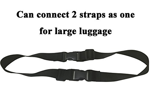 2pcs Two Add a Bag Luggage Set Strap Travel Luggage Suitcase Adjustable Belt Travel Accessories Travel Attachment - Connect Your 3 luggages