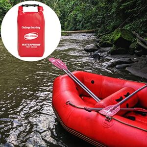 WELL-STRONG Waterproof First Aid Kit Roll Top Boat Emergency Kit with Waterproof Contents for Fishing Kayaking Boating Swimming Camping Rafting Beach Red