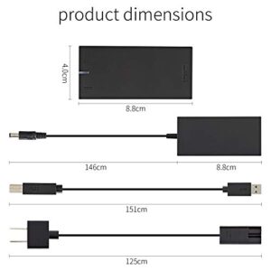 E EGOWAY Kinect Adapter for Xbox One S, Xbox One X, Windows PC - Power Supply for Xbox 1S, 1X Kinect 2.0 Sensor - Kinect Adapter for PC Windows 10, 8.1, 8