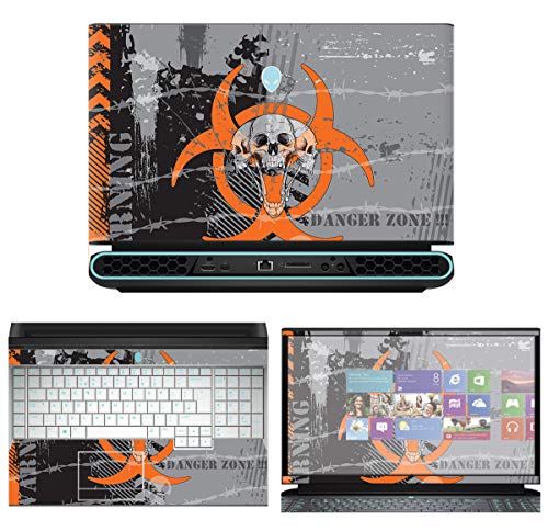 Decalrus - Protective Decal Skin Sticker for 2019 Alienware Area-51m AWAR51M (17.3" Screen) case Cover wrap ALarea51m_17-180