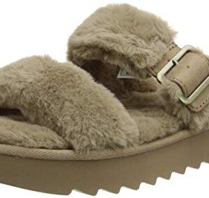 Koolaburra by UGG Women's Furr-ah Sandal, Amphora, Size 9