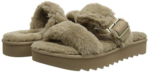 Koolaburra by UGG Women's Furr-ah Sandal, Amphora, Size 9