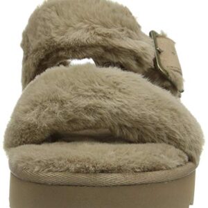 Koolaburra by UGG Women's Furr-ah Sandal, Amphora, Size 9