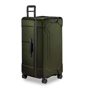 briggs & riley torq hardside luggage, hunter, checked-x-large 32-inch