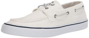 sperry men's bahama ii boat shoe, sw white, 10 m us