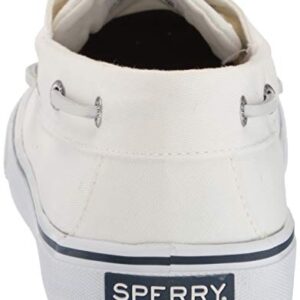 Sperry Men's Bahama II Boat Shoe, SW White, 10 M US