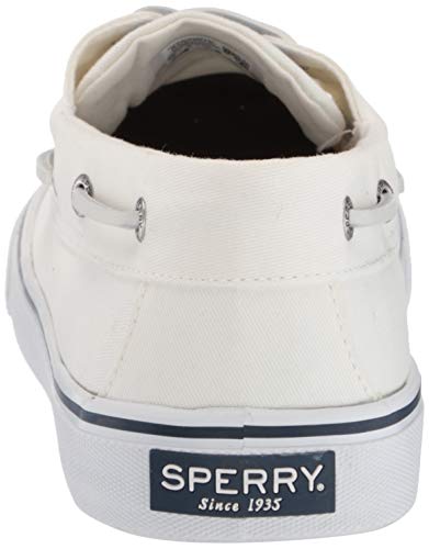 Sperry Men's Bahama II Boat Shoe, SW White, 10 M US