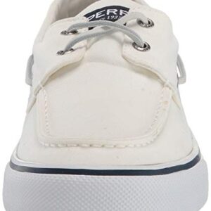 Sperry Men's Bahama II Boat Shoe, SW White, 10 M US