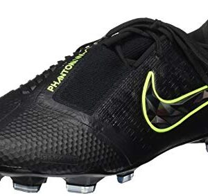 Nike Men's Football Soccer Shoe, Black Black Volt, 7