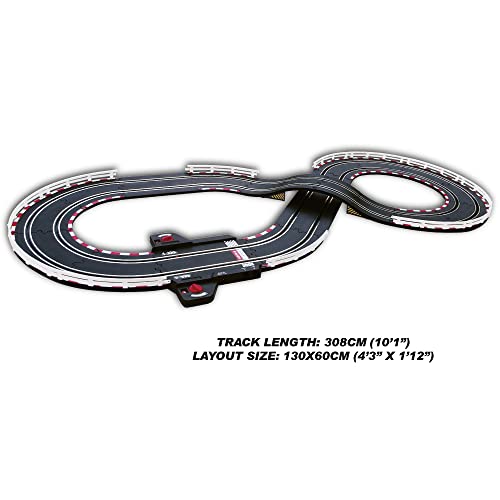 PAINISTIC Super 152 USB Power Slot Car Racing Set