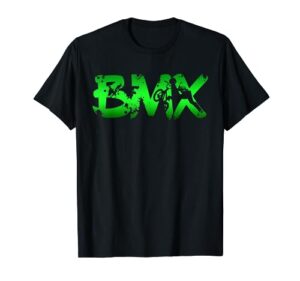 distressed bmx shirt for men women kids & bike riders t-shirt