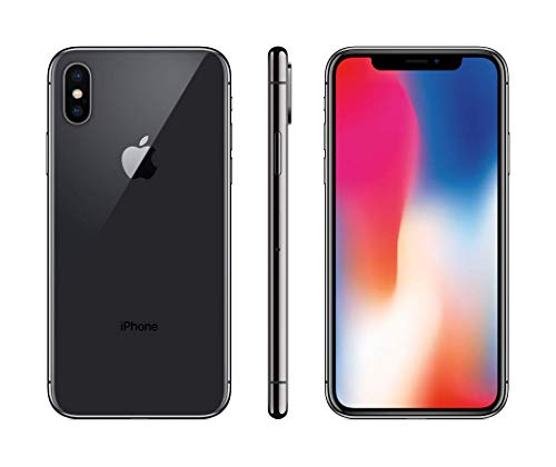 Apple iPhone X (64GB, Space Gray) [Locked] + Carrier Subscription