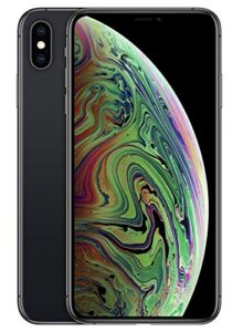 apple iphone xs max (256gb, space gray) [locked] + carrier subscription