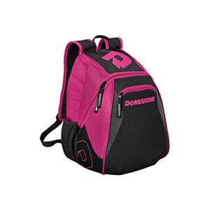 demarini voodoo junior baseball backpack - hot pink