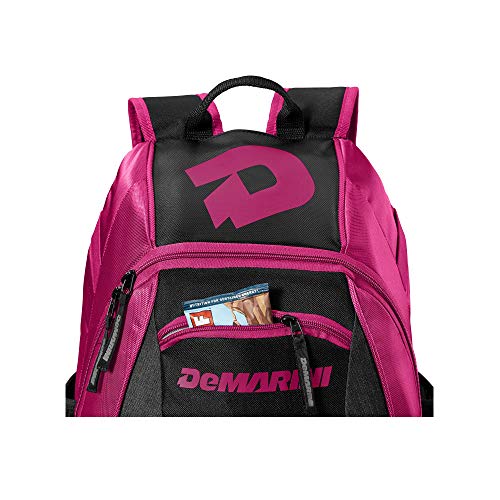 DeMarini Voodoo Junior Baseball Backpack - Hot Pink