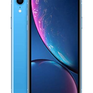 Apple iPhone XR (128GB, Blue) [Locked] + Carrier Subscription