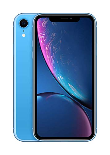 Apple iPhone XR (128GB, Blue) [Locked] + Carrier Subscription