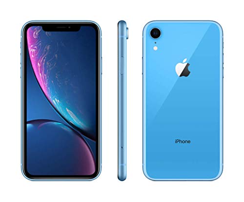 Apple iPhone XR (128GB, Blue) [Locked] + Carrier Subscription