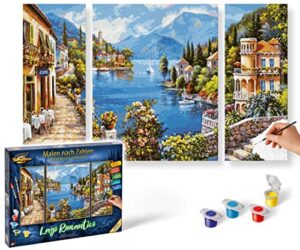 schipper lago romantico paint-by-number kit