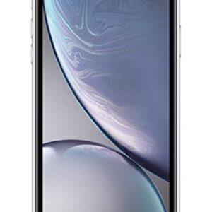 Apple iPhone XR (128GB, White) [Locked] + Carrier Subscription