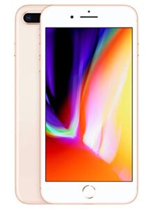 apple iphone 8 plus (64gb, gold) [locked] + carrier subscription