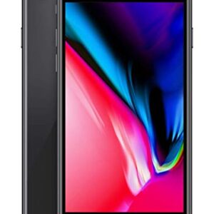 Apple iPhone 8 (256GB, Space Gray) [Locked] + Carrier Subscription