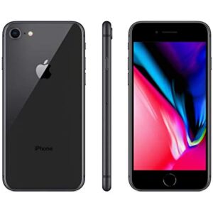 Apple iPhone 8 (256GB, Space Gray) [Locked] + Carrier Subscription