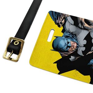 Batman Character Luggage ID Tags Suitcase Carry-On Cards - Set of 2