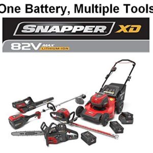 Snapper XD 82V MAX Electric Cordless 21-Inch Lawnmower Kit with (2) 2.0 Batteries & (1) Rapid Charger, 1687884, SXDWM82K (Renewed)