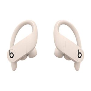 beats powerbeats pro wireless earbuds - apple h1 headphone chip, class 1 bluetooth headphones, 9 hours of listening time, sweat resistant, built-in microphone - ivory