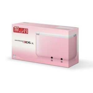 nintendo 3ds xl - pink/white (renewed)