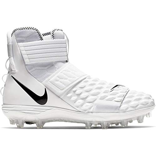 Nike Men's Force Savage Elite 2 Football Cleats, White | Black, 9.5