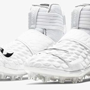 Nike Men's Force Savage Elite 2 Football Cleats, White | Black, 9.5