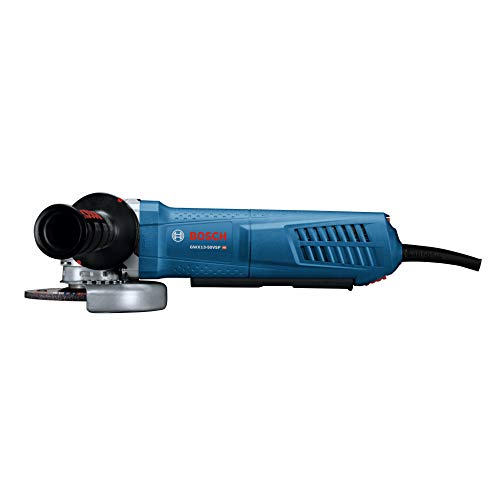 Bosch GWX13-50VSP 5 In. X-LOCK Variable-Speed Angle Grinder with Paddle Switch, Black,grey,blue