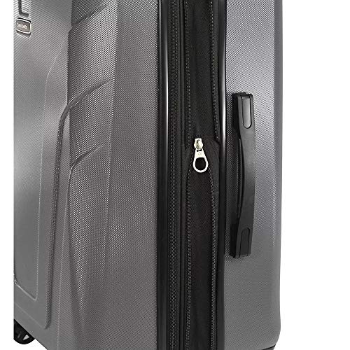 Samsonite Frontier Spinner Unisex Medium Black Polycarbonate Luggage Bag TSA Approved Q12009002