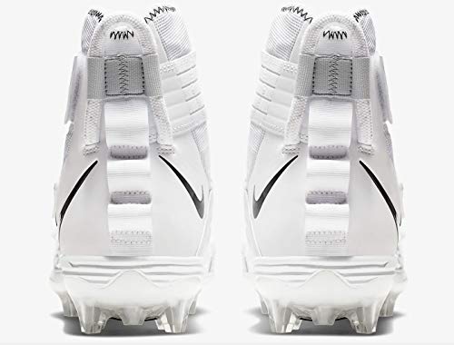 Nike mens Force Savage Elite 2 Td Football Cleats, White | Black, 10