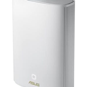 ASUS ZenWiFi AX Hybrid Powerline Mesh WiFi6 System (XP4) 2PK - Whole Home Coverage up to 5,500 Sq.Ft. & 6+ Rooms for Thick Walls, AiMesh, Free Lifetime Security, Easy Setup, HomePlug AV2 MIMO Standard