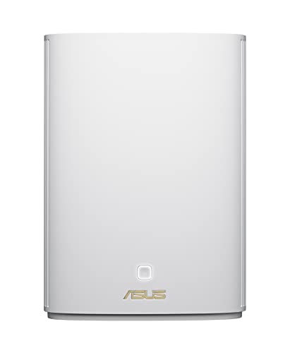 ASUS ZenWiFi AX Hybrid Powerline Mesh WiFi6 System (XP4) 2PK - Whole Home Coverage up to 5,500 Sq.Ft. & 6+ Rooms for Thick Walls, AiMesh, Free Lifetime Security, Easy Setup, HomePlug AV2 MIMO Standard