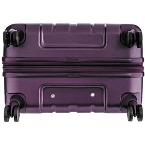 Samsonite Near Spinner 57/20 exp Ladies Small Purple Polypropylene Luggage Bag TSA Approved AY8093001