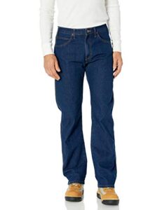 dickies mens active waist 5-pocket flex performance pants jeans, rinsed indigo blue, 36w x 30l us
