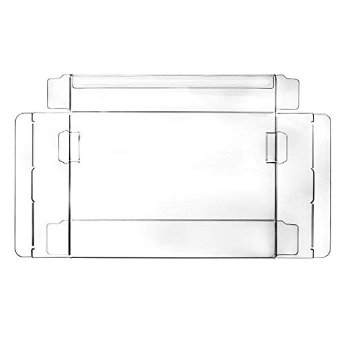 CHILDMORY 10Pcs Clear Protective Box Case Display Sleeve Protector for 3DS Games Cartridge Box