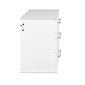 Prepac HangUps 3-Drawer Base Storage Cabinet, White