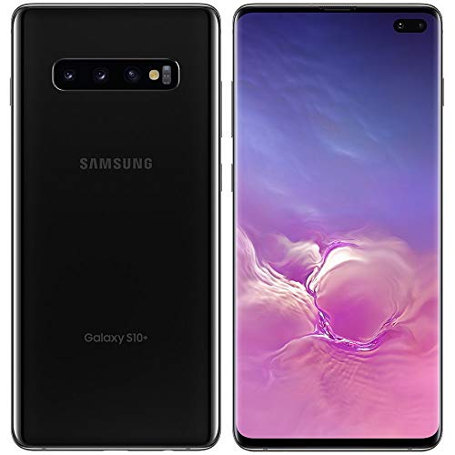 Samsung Galaxy S10+, unlocked, 128GB, Prism Black - GSM Carriers (Renewed)
