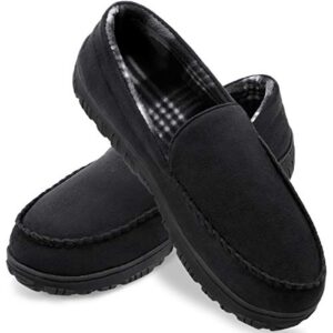 shoeslocker for men slippers black size 11