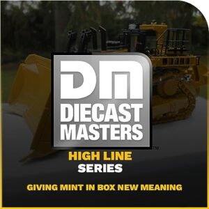 Diecast Masters 1:50 Caterpillar D11 Track-Type Tractor - TKN Design | High Line Series Cat Trucks & Construction Equipment | 1:50 Scale Model Diecast Collectible | Diecast Masters Model 85604