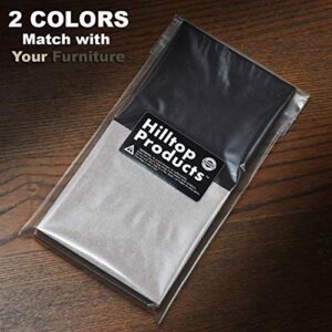 8 Pack - 2 Colors Self Adhesive Square Furniture Felt Pad Surface Protector for Hardwood, Tile, Laminated Floor - Cut into Any Shape