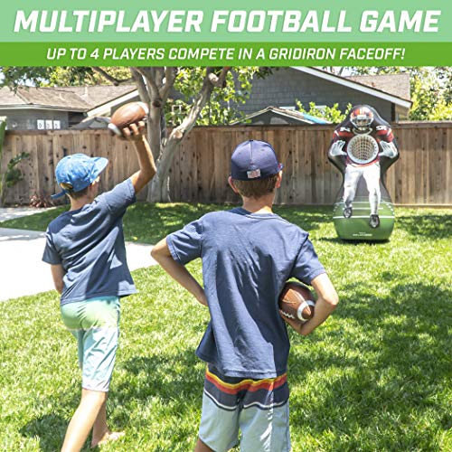 GoSports Inflataman Football Challenge - Inflatable Receiver Touchdown Toss Game