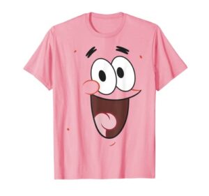 spongebob squarepants halloween patrick big face costume tee t-shirt