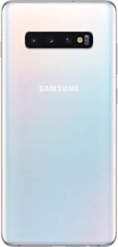 SAMSUNG Galaxy S10+ Plus 128GB+8GB RAM SM-G975U Dual Sim 6.4" LTE T-Mobile Locked Smartphone (Prism White)