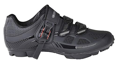 Gavin Elite MTB Cycling Shoe, Mountain Bike Shoe - SPD Cleat Compatible Black